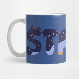 Stripe Uncle Mug